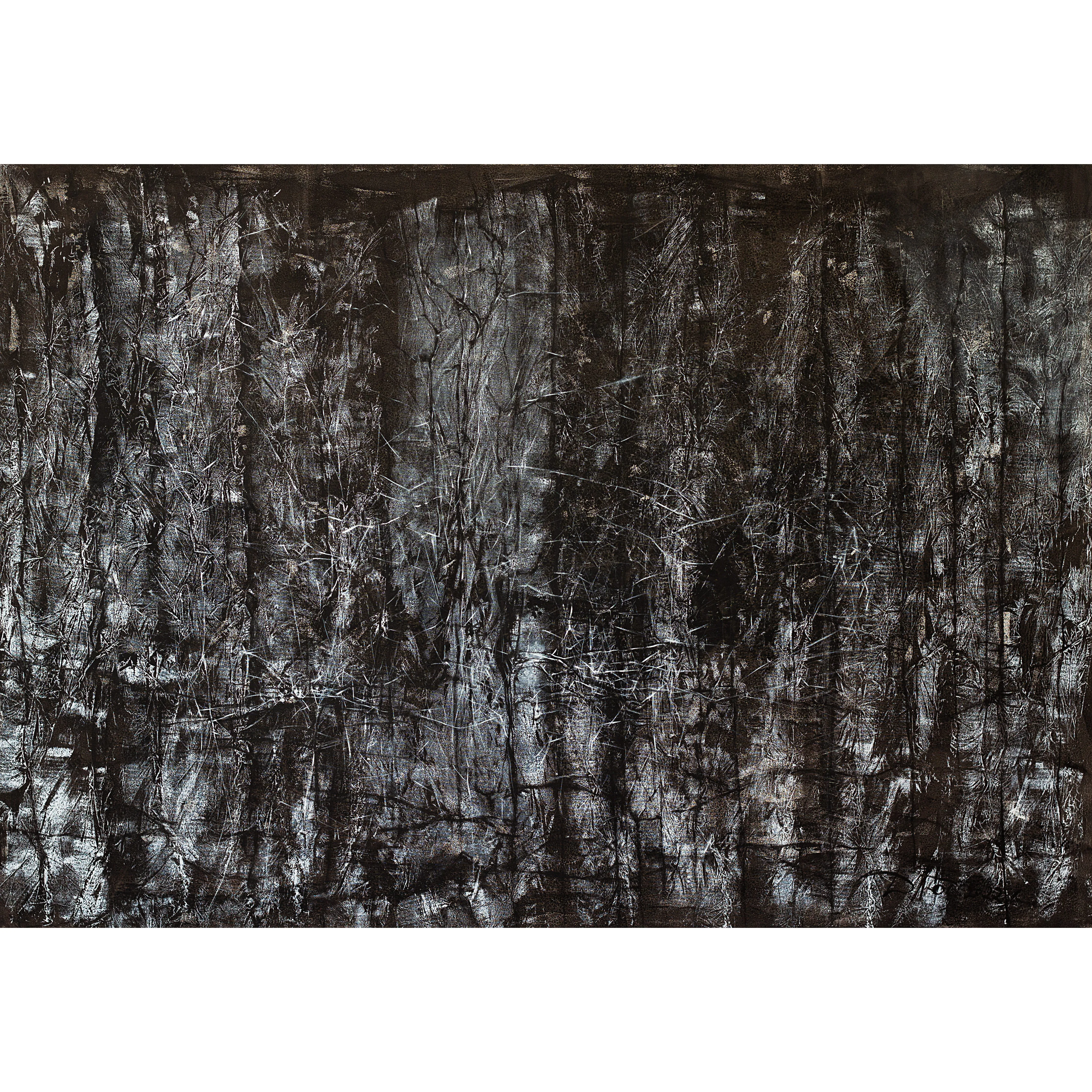 Image of Ash by Liudmyla Davydenko, size: 140х200 cm, made of oil/canvas, Painting medium, from Lviv, part of the Synergetics series, priced at €4500 Photo 1 of 3.