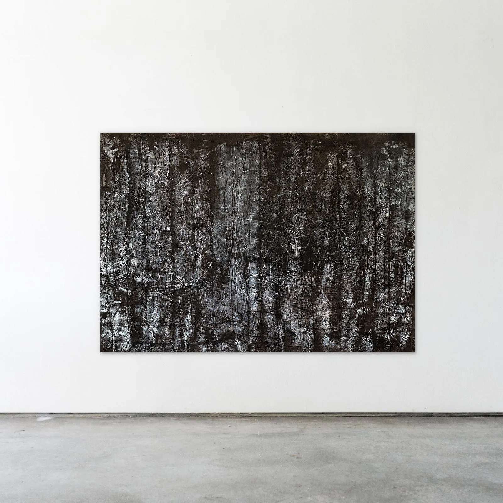 Image of Ash by Liudmyla Davydenko, size: 140х200 cm, made of oil/canvas, Painting medium, from Lviv, part of the Synergetics series, priced at €4500 Photo 2 of 3.