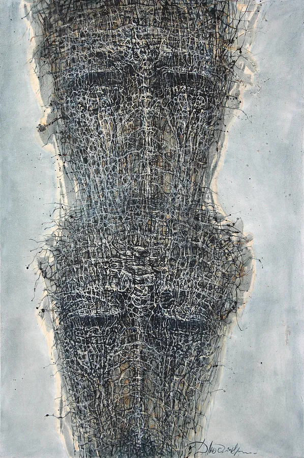 Image of In seguence 2 by Liudmyla Davydenko, size: 100х150, made of oil/canvas, Painting medium, part of the Holova/Head series, priced at $2500 Photo 1 of 2.