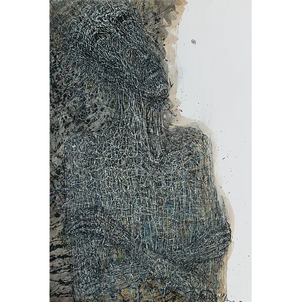 Image of Imagine by Liudmyla Davydenko, size: 100х150, made of oil/canvas, Painting medium, part of the Isolines series, priced at $2500