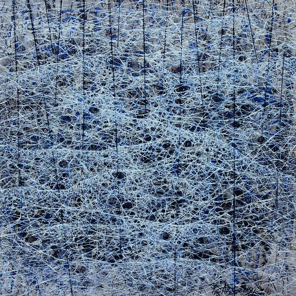 Image of Waves 2 by Liudmyla Davydenko, size: 140х140, made of oil/canvas, Painting medium, part of the Rhizome series, priced at $2500