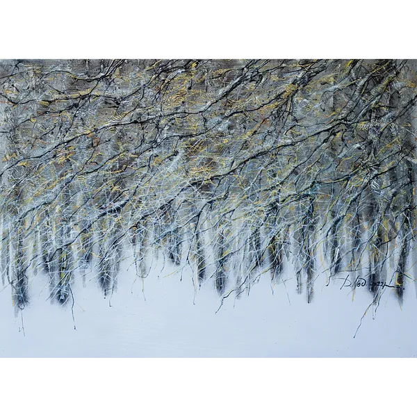 Image of Wind 1 by Liudmyla Davydenko, size: 100х140, made of oil/canvas, Painting medium, part of the Isolines series, priced at $2500