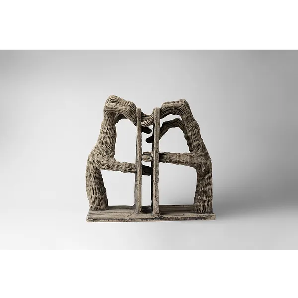 Image of Penetrate by Liudmyla Davydenko, size: 25х24х15, made of chamotte, glaze, Sculpture medium, part of the Holova/Head series, priced at $700