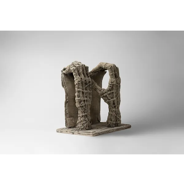 Image of To break by Liudmyla Davydenko, size: 24х22,5х15, made of chamotte, glaze, Sculpture medium, part of the Holova/Head series, priced at $700