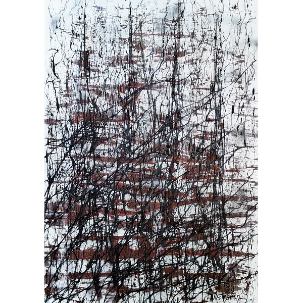 Image of Direction 2 by Liudmyla Davydenko, size: 140х200, made of oil/canvas, Painting medium, part of the Isolines series, priced at $4000