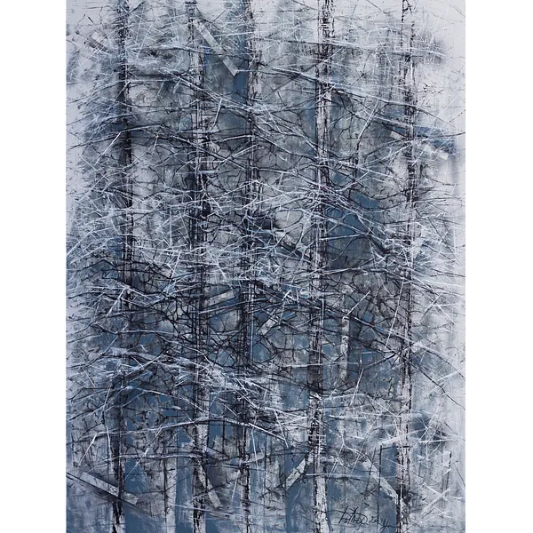 Image of Release by Liudmyla Davydenko, size: 120х160, made of oil/canvas, Painting medium, part of the Isolines series, priced at $2500
