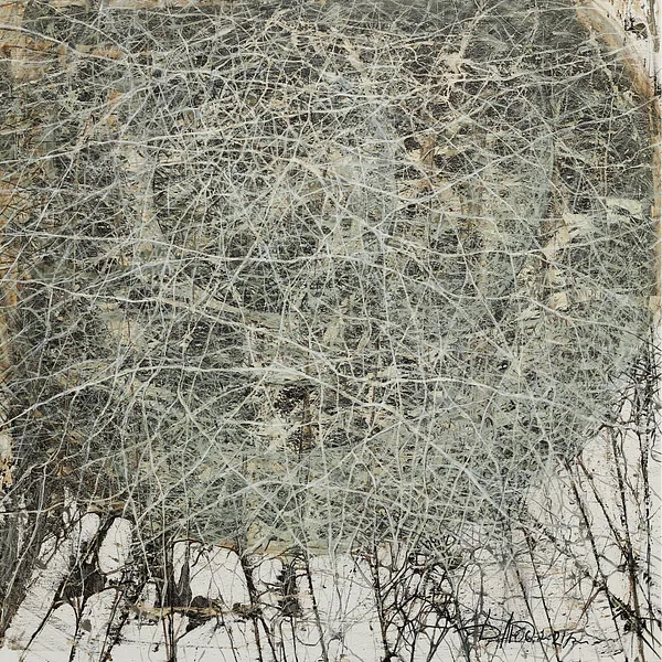 Image of Instancy  by Liudmyla Davydenko, size: 100х100, made of oil/canvas, Painting medium, part of the Isolines series, priced at $1500