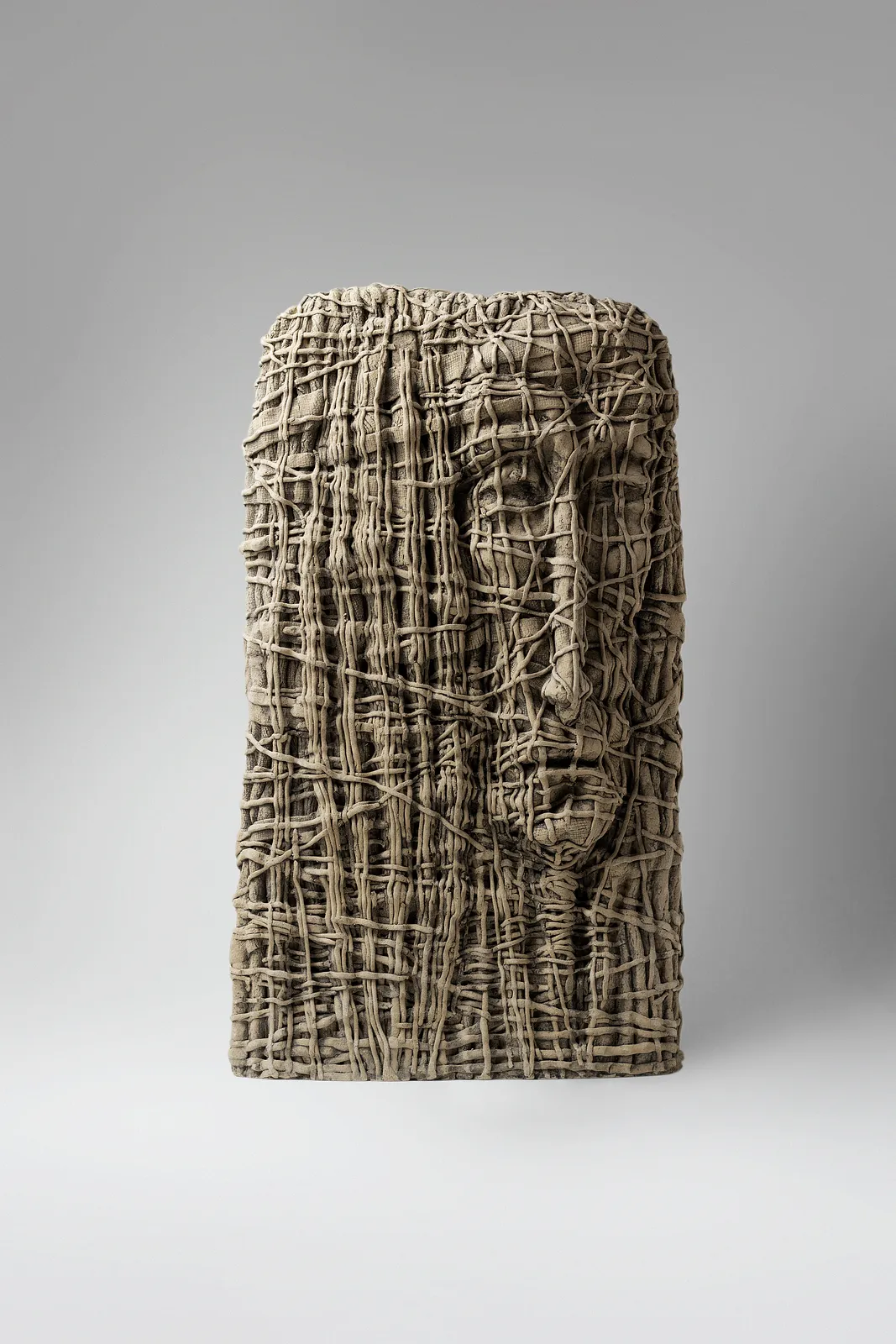 Image of Redoubling by Liudmyla Davydenko, size: 48х27х14, made of chamotte, glaze, Sculpture medium, part of the Holova/Head series, priced at €1200 Photo 1 of 3.