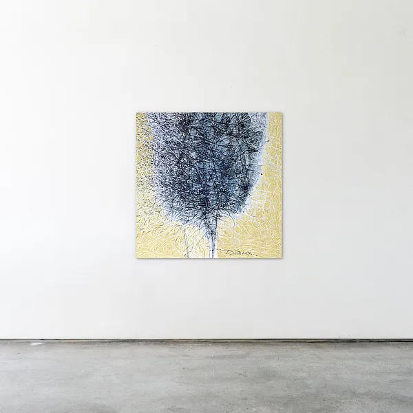 Image of Appearance 2 by Liudmyla Davydenko, size: 100х100, made of oil/canvas, Painting medium, part of the Rhizome series, priced at $1500 Photo 2 of 2.